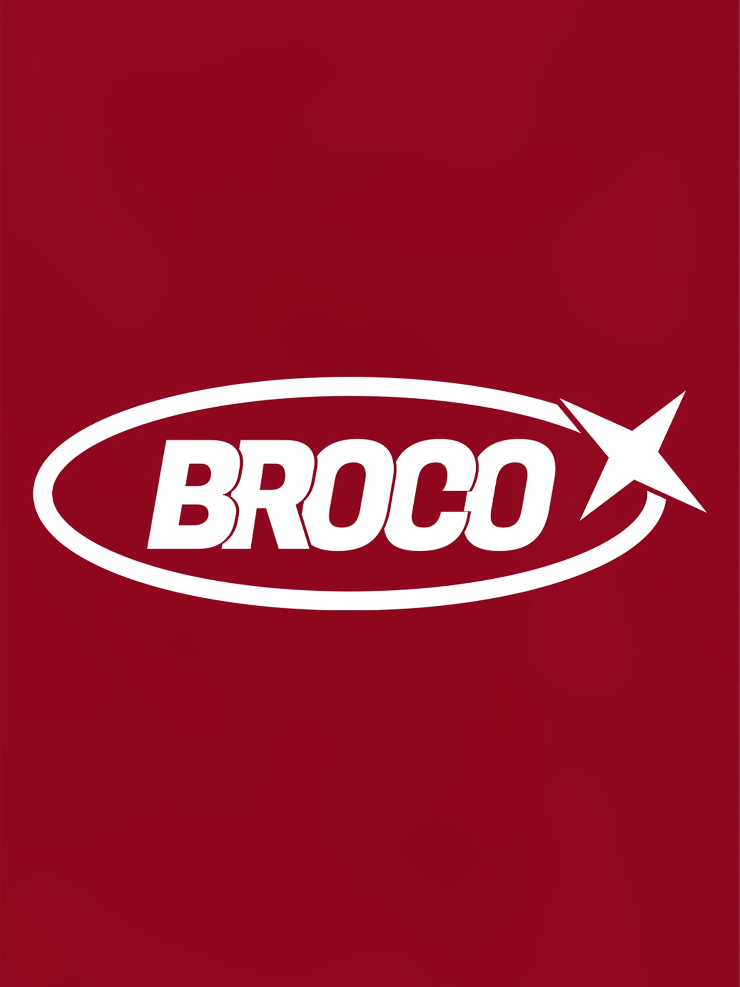Kadın Oversize Kırmızı Broco Logo Crop T-shirt