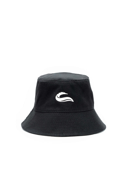 Unisex Siyah Basic Kova Şapka